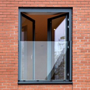 JULIET BALCONY, 2-PART SET, TOP FIX,  ANTHERCITE GREY