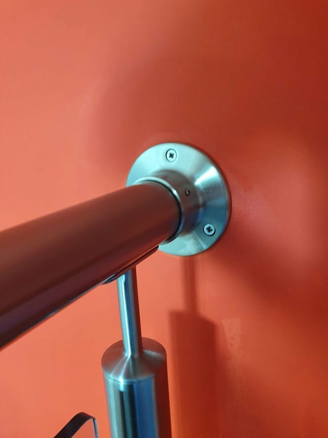 Wall Flange - Sky Railing, for quality glass balustrade systems in ...