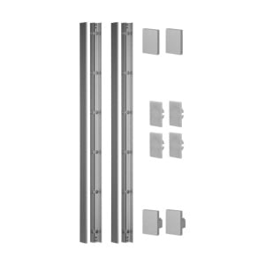 PROFILE SET, H=1100 MM, EASY GLASS VIEW, MOD 6839, ALU