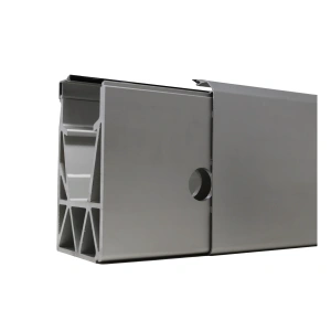 MEGAgrip Silver Brushed Side Drilled Channel