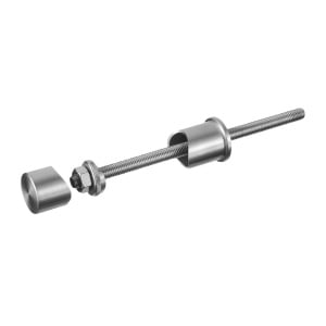 BALUSTER BRACKET, FASCIA MOUNT, MOD 0550, 304